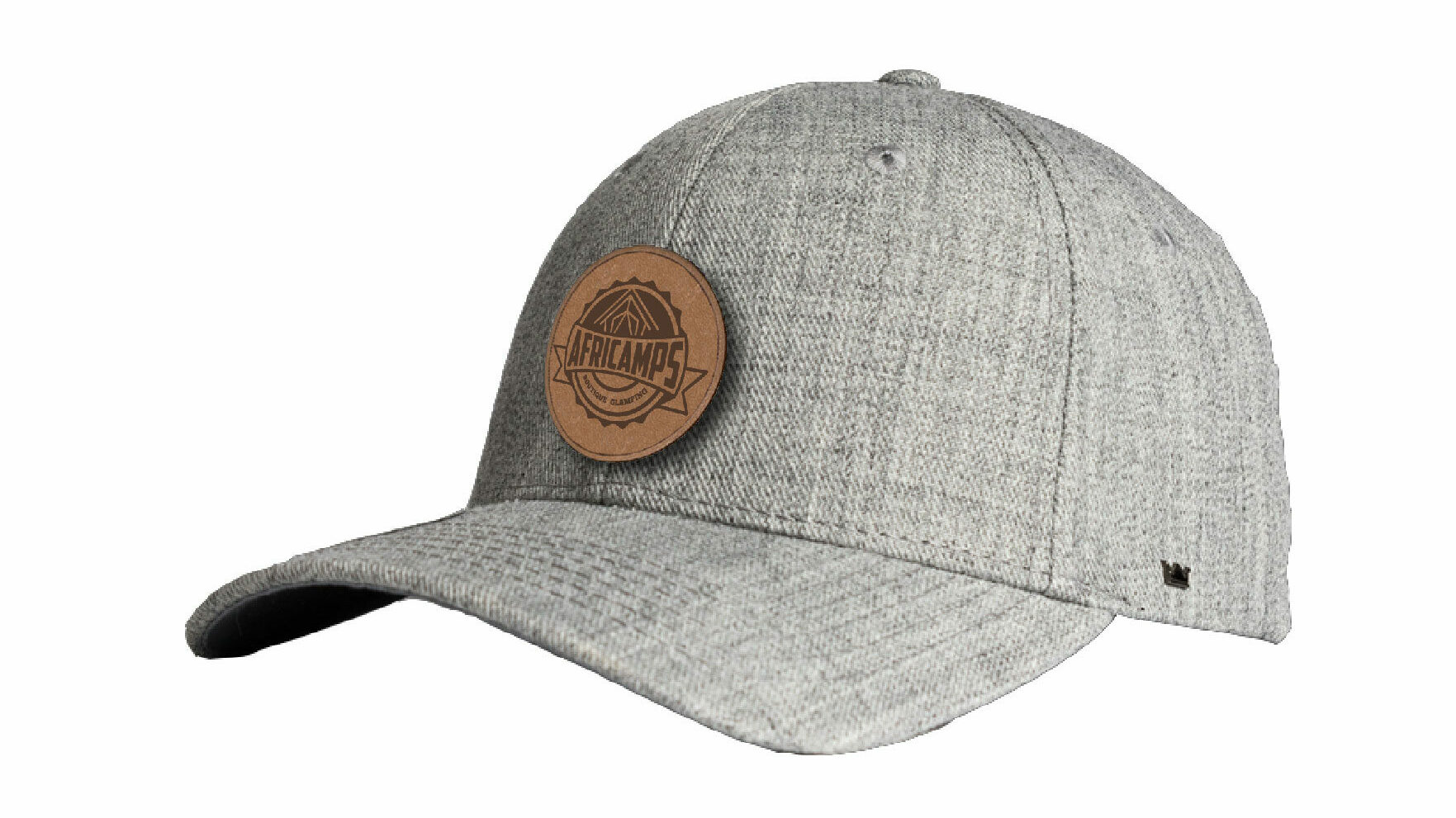 africamps boutique glamping merchandise kids uflex cap grey melange